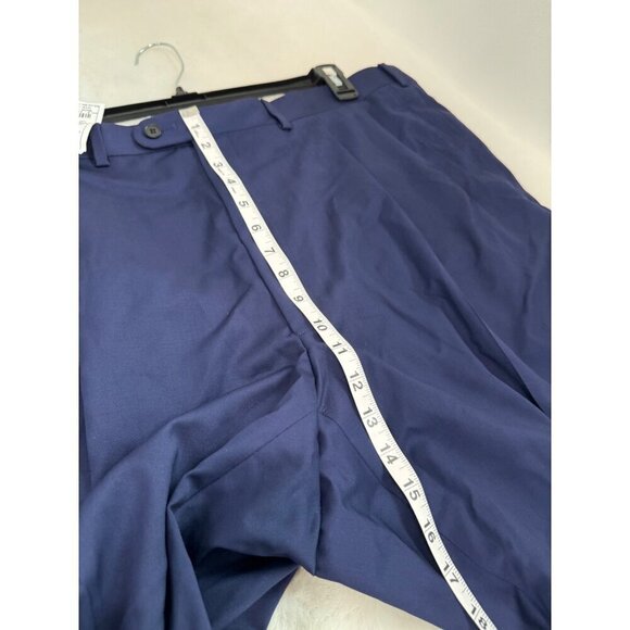 New Vitale Barberis Canonico Men's Size 42 R Super 110s Perennial Pants *Raw Hem - Picture 6 of 14